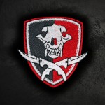 Spetsnaz SVD Special Forces Emblem Stickerei Aufbügeln / Klettverschluss Nr. 4